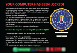 Ransomware is a type of malware that prevents you from using your computer or accessing your data until you pay a certain amount (the "ransom") to a remote entity.